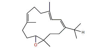 Epoxyisoneocembrene A